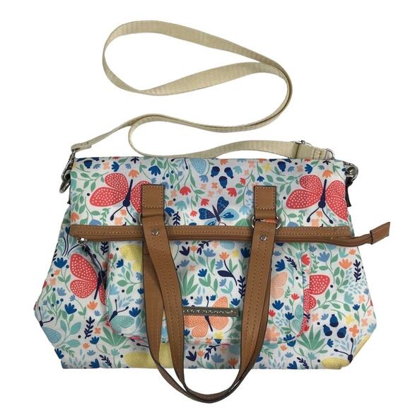 LILY BLOOM Isla Floral Foldover Crossbody Bag Cottagecore Western Preppy Fairy - Picture 5 of 12